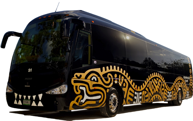 How Do You Travel - Transporte Xcaret (627x545), Png Download