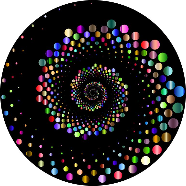 Circles Whirlpool Chromatic With Bg - Circle (770x770), Png Download