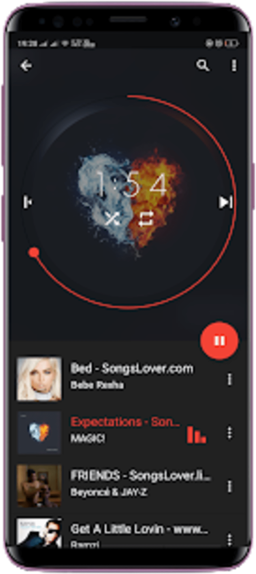 Mp3 Music Player 2019 Equalizer And Bass Booster - Smartphone (1020x2040), Png Download