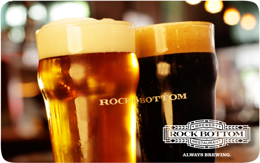 Rock Bottom Gift Card - Guinness (1000x731), Png Download