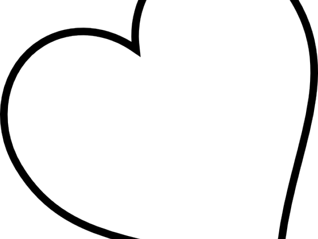 Heart Clipart Clipart Heart Outline (640x480), Png Download