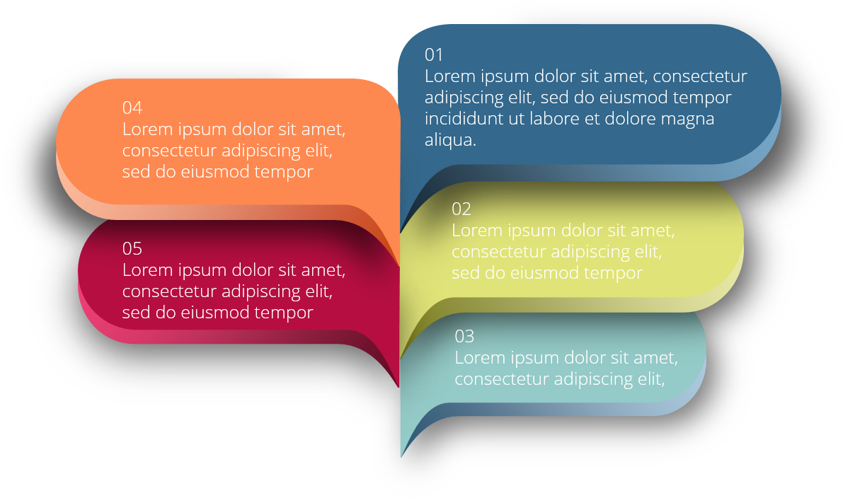 Banner Infographic Png - Free Ribbon Banner Infographic Png (1206x732), Png Download