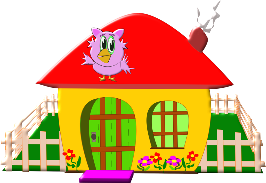 Clipart 14 Kisscc0 House Computer Icons Gratis Drawing - Casinha Fazendinha Png (1083x750), Png Download