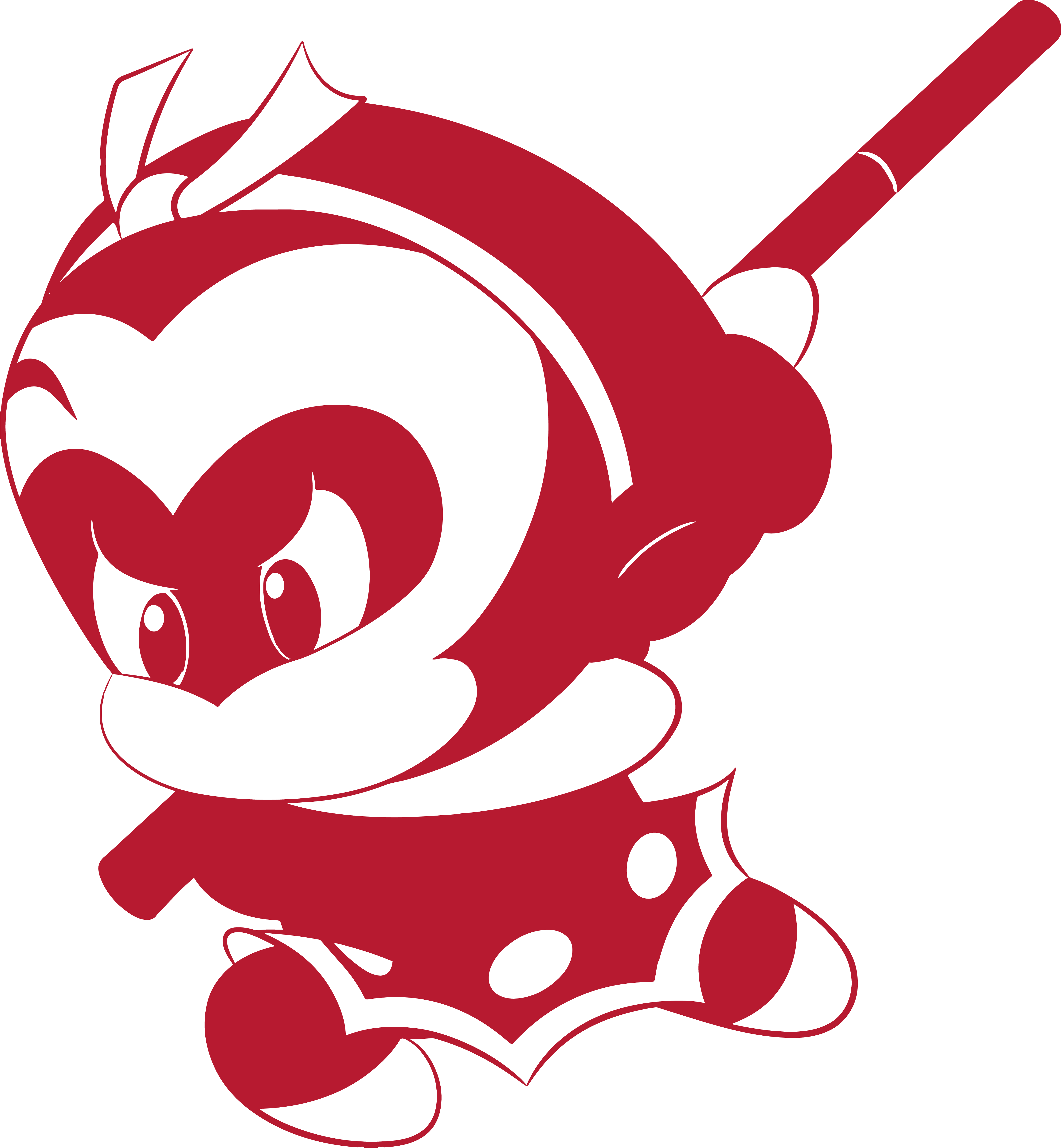 Sun Wukong Goku Silhouette Clip Art - Sun Wukong (4515x4883), Png Download