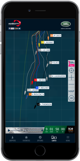 Replay The Vendée Globe With Georacing New Offshore - Samsung Galaxy (1024x580), Png Download