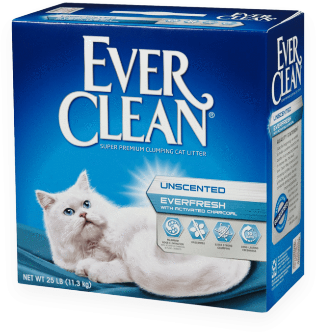 Ever Fresh Unscented - Cat Litter (668x700), Png Download