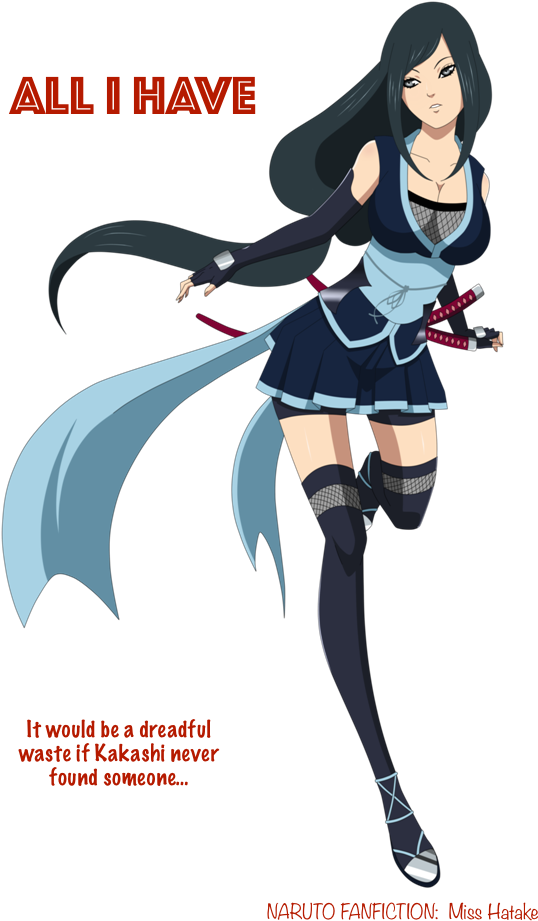 #fanfiction #kakashi #kakashihatake #kakashilovestory - Ninja Anime Female Costume (578x1024), Png Download