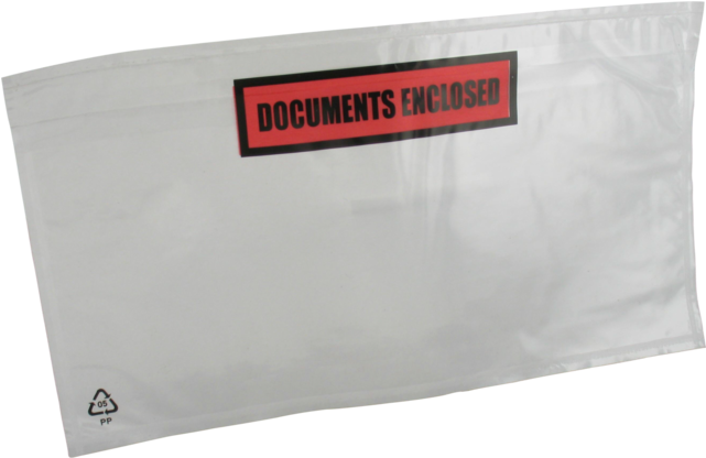 Envelope, Packing List Envelope, 122x225mm, - Tarpaulin (640x640), Png Download