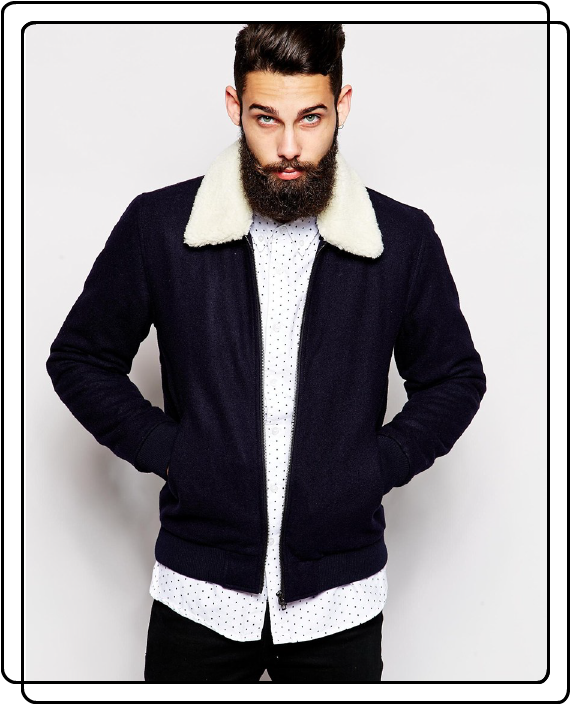 Top Six Borg Collar Styles - Gentleman (616x728), Png Download