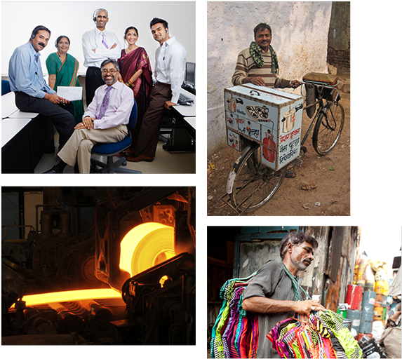 Resource Constrained Environments - Indian Workplace (600x540), Png Download