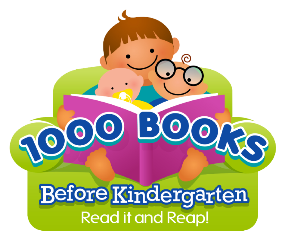 1000 Books Before Kindergarten (1000x1000), Png Download