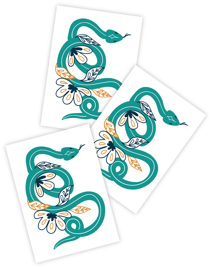 Snake - Illustration (810x1080), Png Download