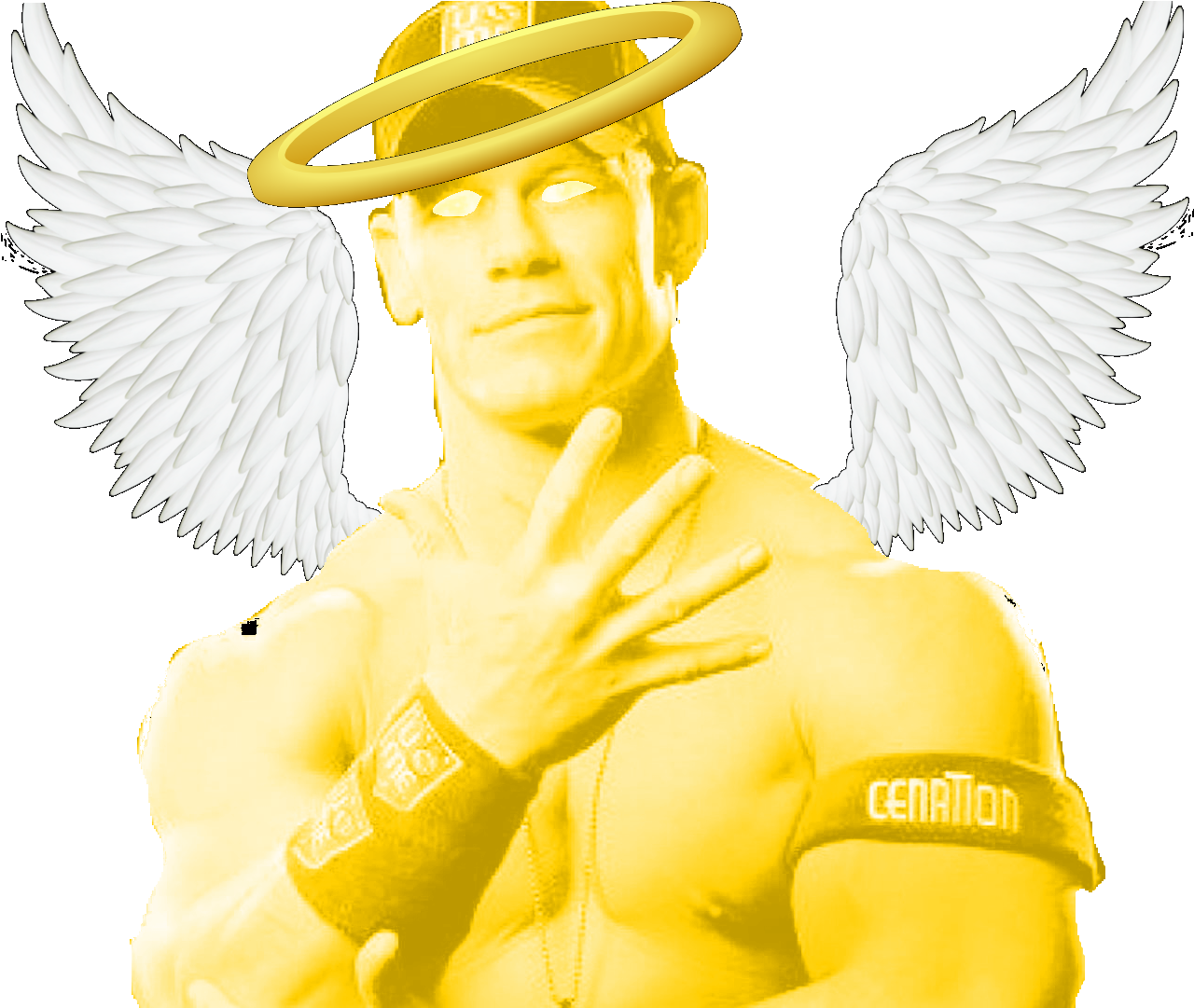 Holy John Cena - Statue (1920x1080), Png Download