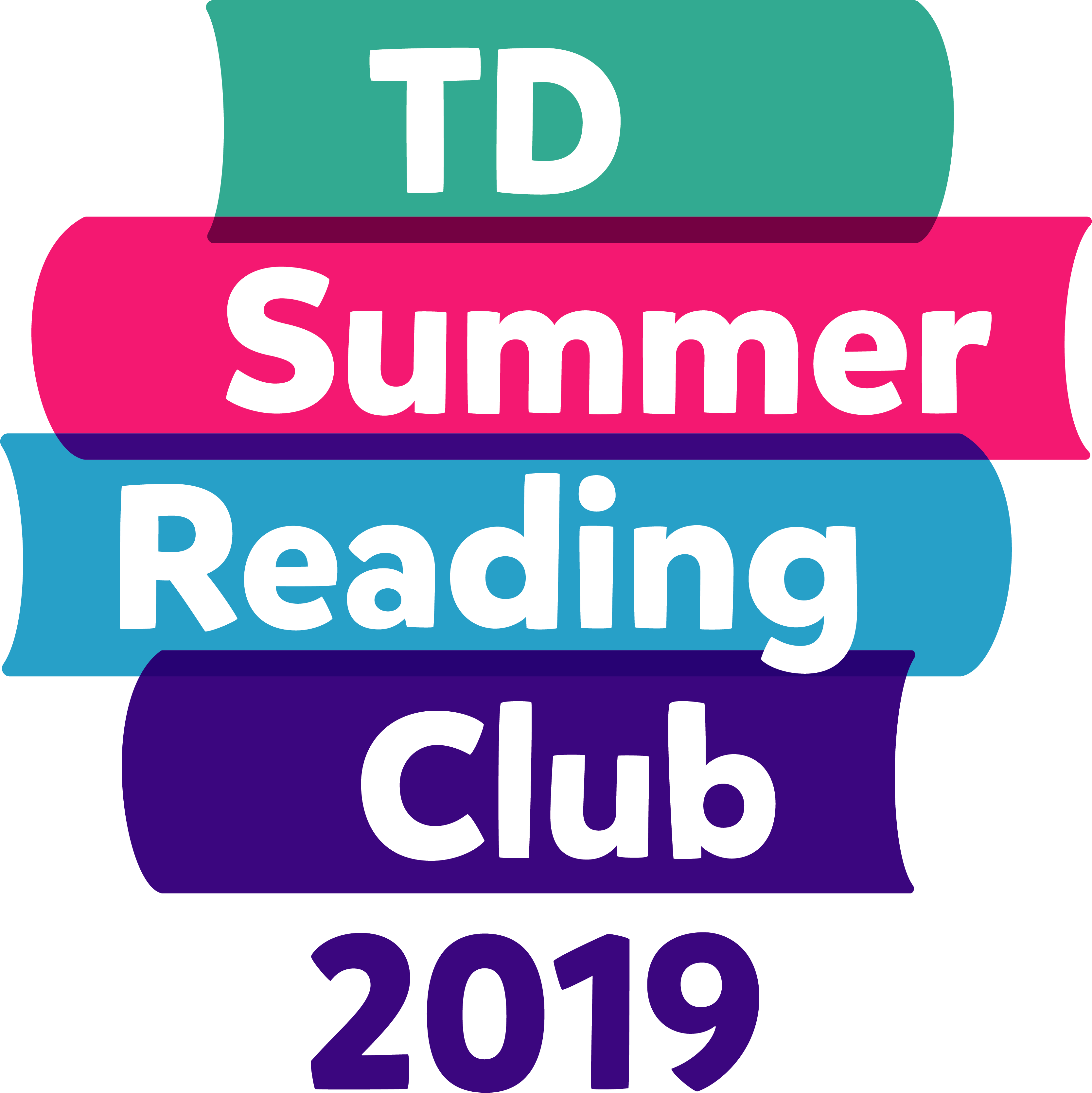 More Than 1,300 Kids Participated In The 2018 Td Summer - Td Summer Reading Club 2017 (3338x3342), Png Download