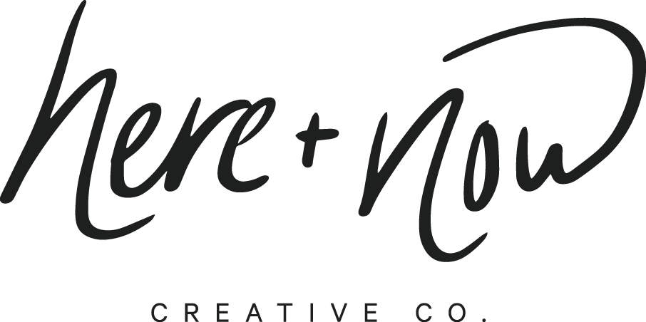 Here Now Creative Co - Calligraphy (906x452), Png Download