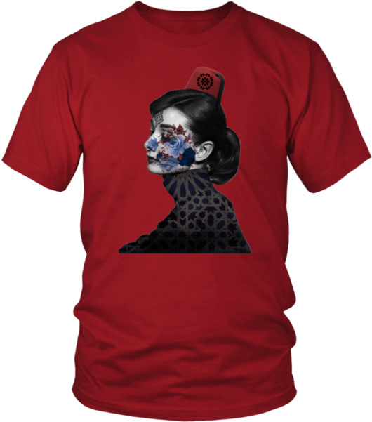 Short Sleeve T-shirt X Audrey Hepburn - Shirt (600x600), Png Download