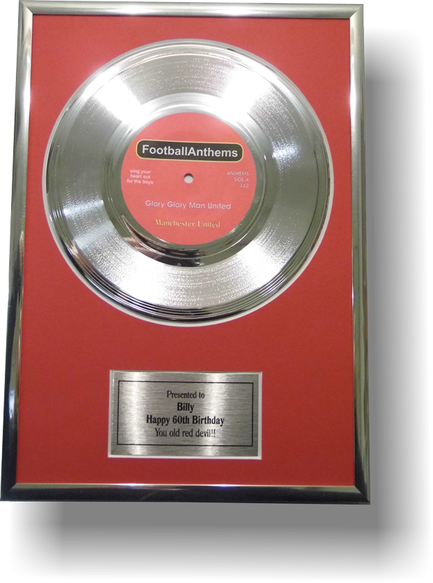 Glory Glory Man United - Circle (623x839), Png Download