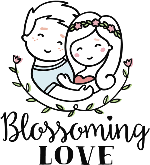 Love Blossoming (800x855), Png Download