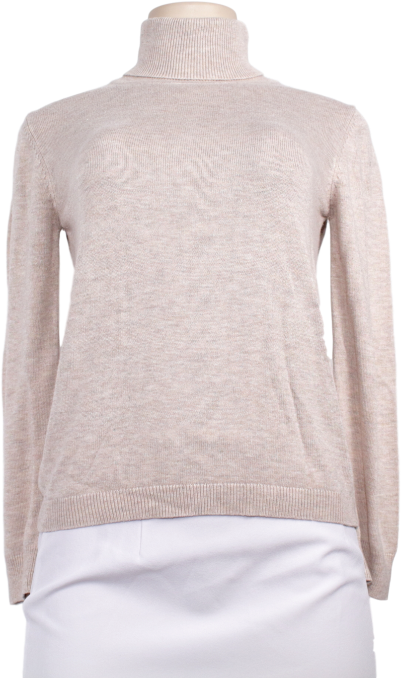Forever 21 Turtleneck Sweater - Cardigan (1060x1424), Png Download