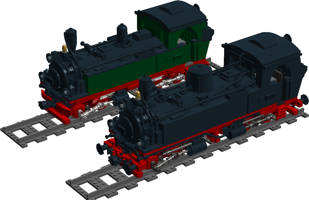 Comparisson Old Design And Updated Model - Locomotive (1536x742), Png Download