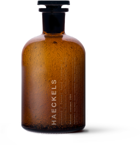 Haeckels Seaweed Hand Cleanser - Glass Bottle (768x768), Png Download