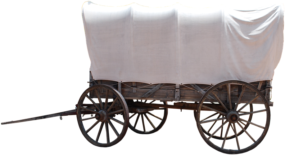 Covered Wagon Png (960x543), Png Download