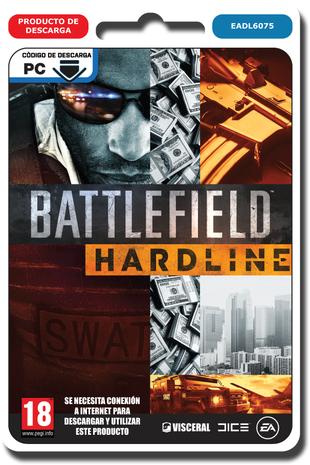 Battlefield Hardline Ps3 (650x945), Png Download