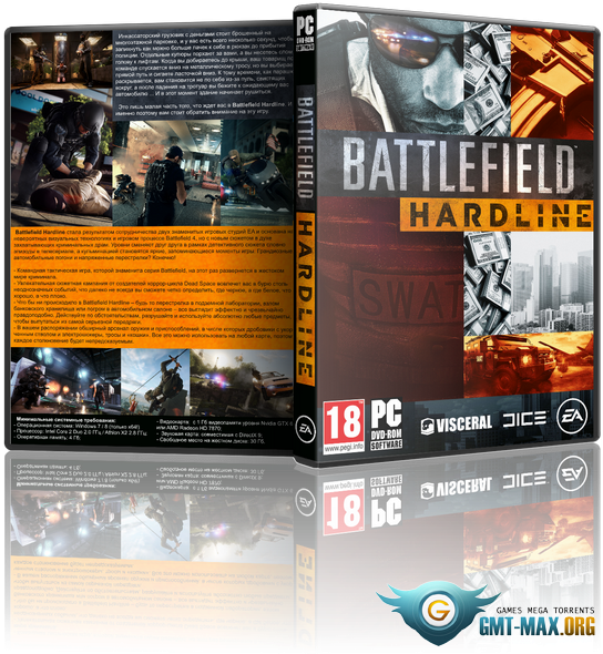 Battlefield Hardline Digital Deluxe Edition - Battlefield Hardline Español Pc (543x596), Png Download