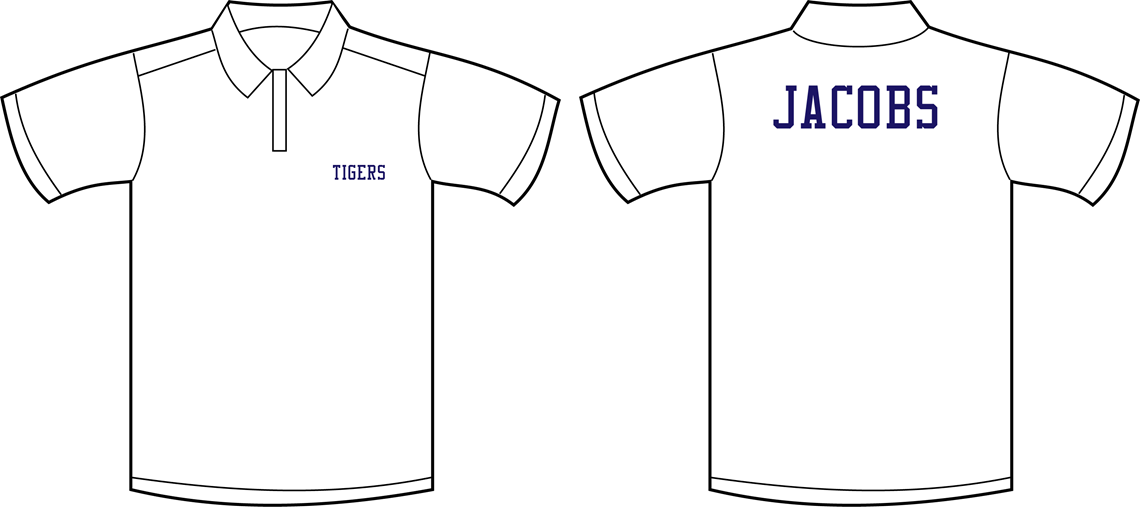 Picture Of Set Of Team Polo Shirts - Polo Tee Shirt Png (1140x507), Png Download