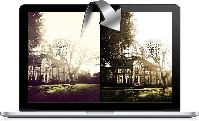 Coolest Css Image Effectss Generator - Flat Panel Display (800x500), Png Download
