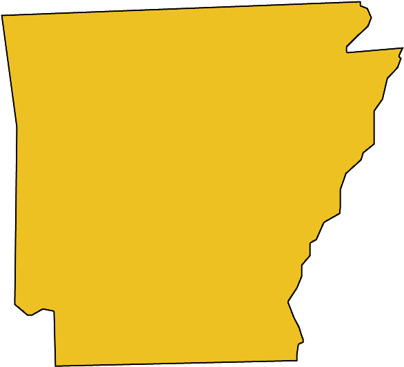 Arkansas-silhouette Adventure Games Team Building (640x591), Png Download