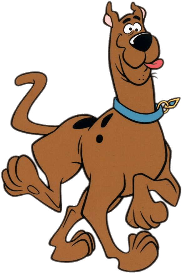 Download Scooby Doo Walking Scooby Doo Dog Cartoon Full Size PNG