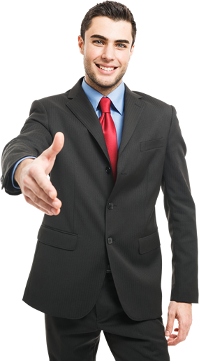 Attract, Retain, And Manage Employees With Outsourced - People Shake Hand Png (285x515), Png Download