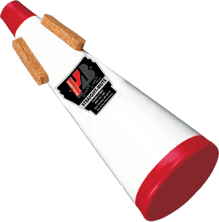 Stonelined Straight Bass Trombone Mute - Humes & Berg Stonelined Straight Bass Trumpet Mute (853x864), Png Download
