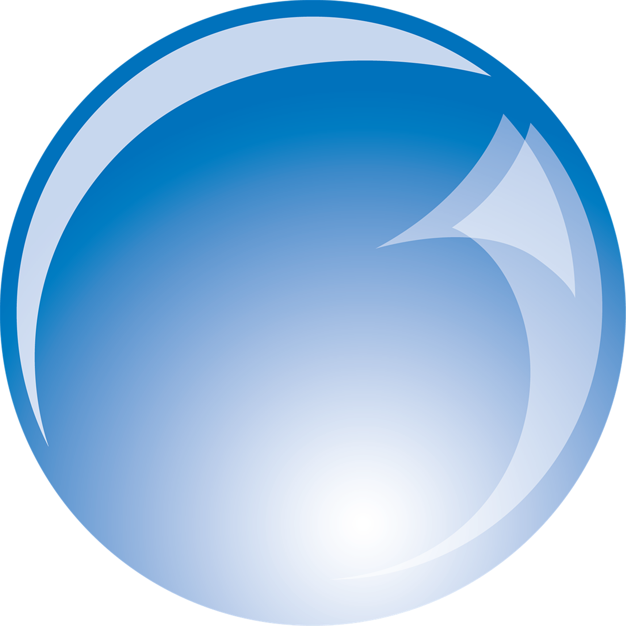 Being Holistic Suggests A Genuine Sense Of Exploration - Bola De Cristal Azul Png (1280x1280), Png Download