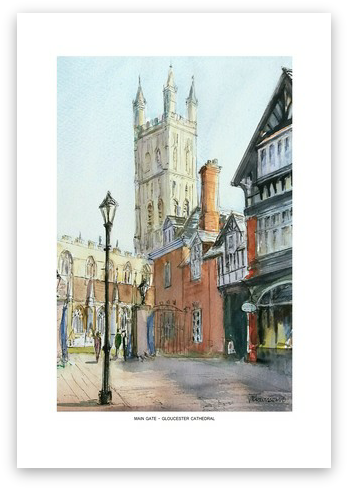 Quantity - - Gloucester Cathedral (354x495), Png Download