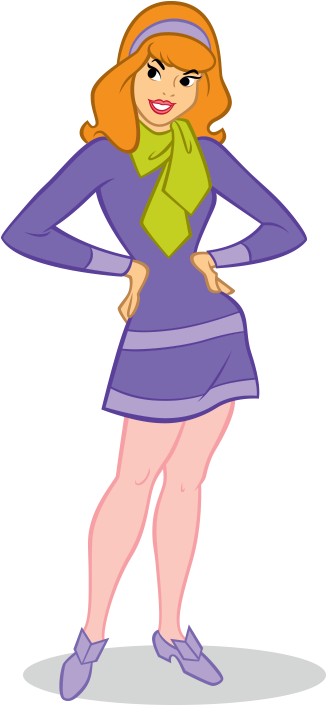 Daphne Shoes Scooby Doo (565x803), Png Download