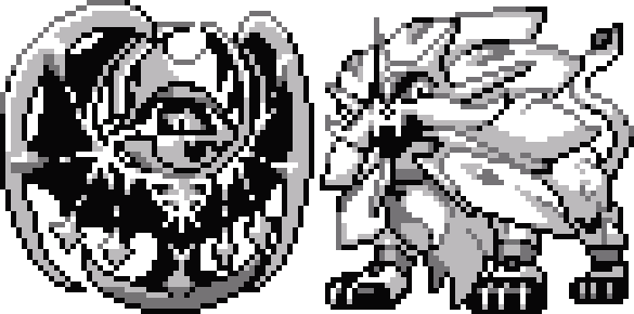 Lunala And Solgaleo Happy Sun & Moon New Information - Sprite Solgaleo Game Boy Color (585x290), Png Download