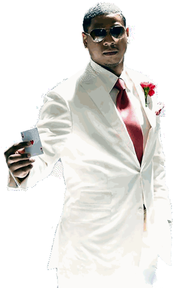 Share This Image - African American Man In White Suit (399x600), Png Download