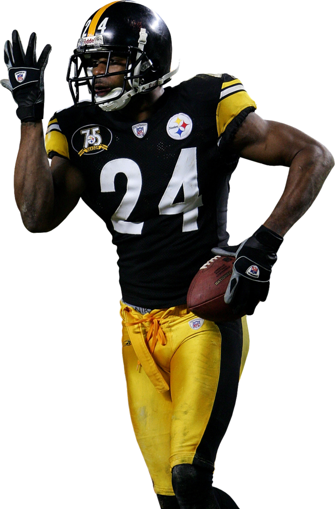 Le'veon Bell Png Black And White Download - Pittsburgh Steelers Players Png (674x1023), Png Download