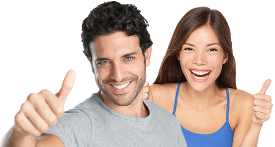 Get A Free Inspection - Smiling Guy Stock (553x296), Png Download