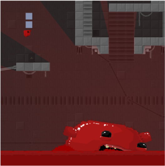 1 Super Meat Boy 350 - Barn (1200x675), Png Download