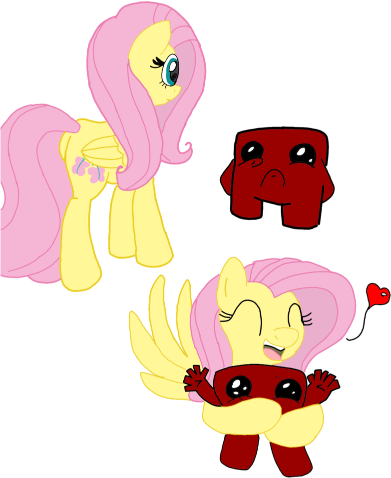 Mr Square, Artist Needed, Colored, Crossover, Duo, - Cartoon (819x1024), Png Download