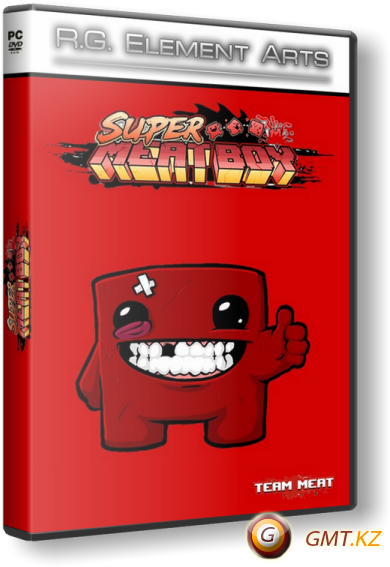 Super Meat Boy - Super Meat Boy Ultra Edition - Pc (400x570), Png Download
