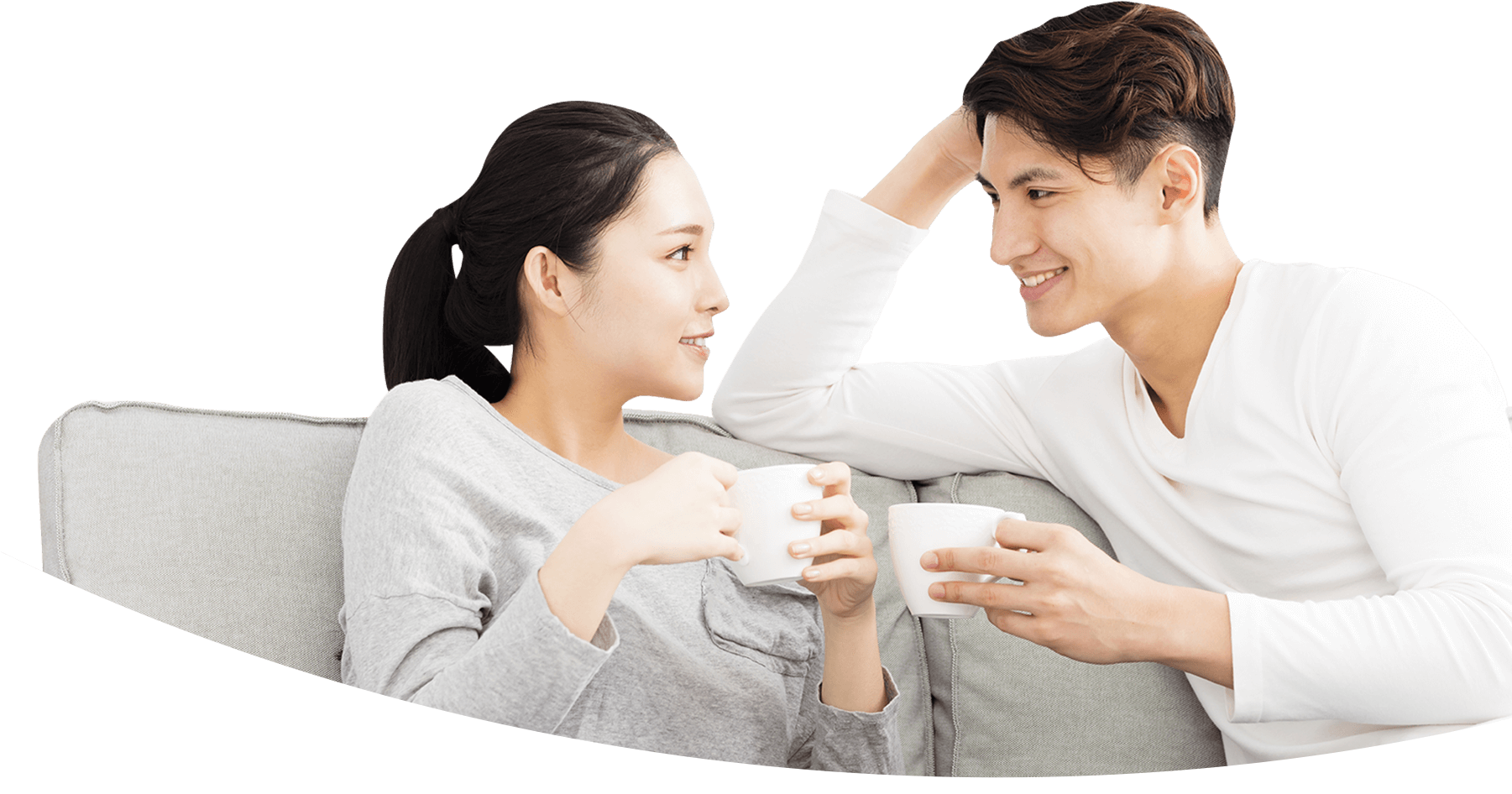 Eternity Happy Couple - Mother (1800x1414), Png Download
