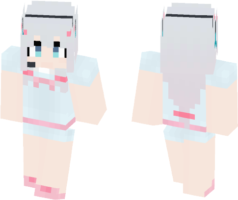 Izumi Sagiri Skin - Skin Minecraft Izumi Sagiri (584x497), Png Download