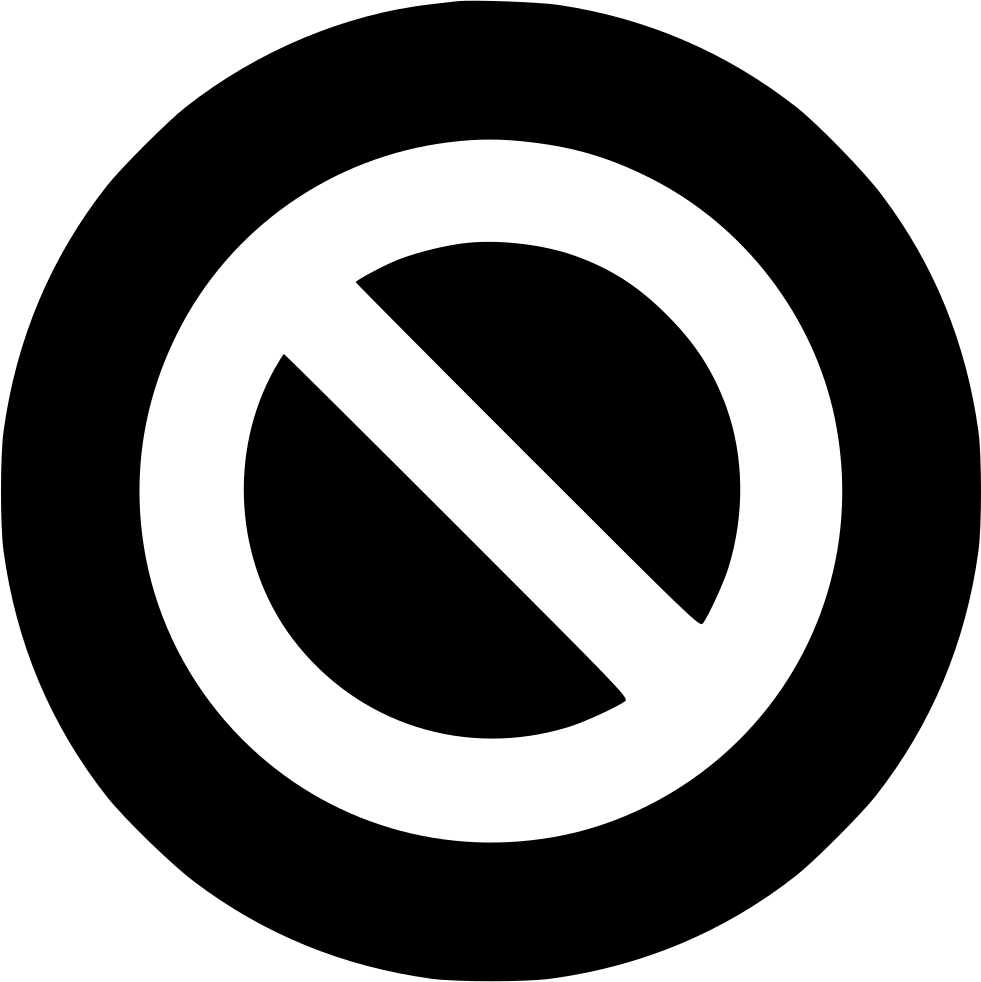 Cancel Denied Close Ui Comments - Illustration (981x982), Png Download