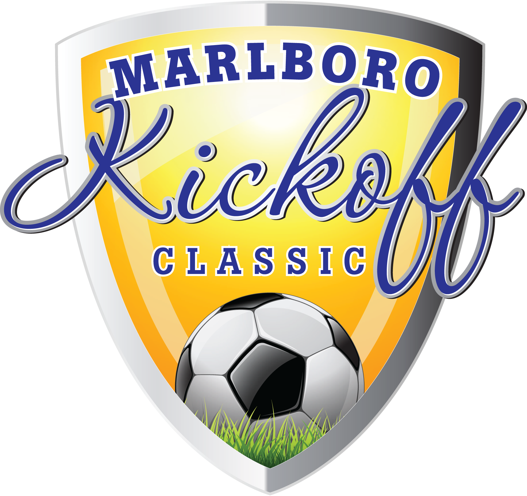31st Annual Marlboro Kickoff Classic - Soccer Ball (1800x1695), Png Download