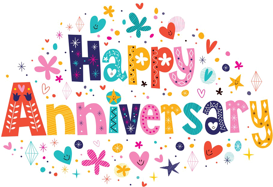 Happy Anniversary Png Transparent Image - Happy Anniversary Png (1000x773), Png Download