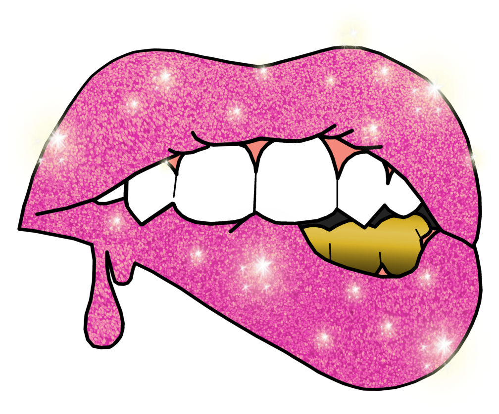 Lips Vector Drip (1024x1024), Png Download